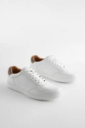 Next Premium-Turnschuhe Sneaker (1-tlg) Weiß/Creme/Beige
