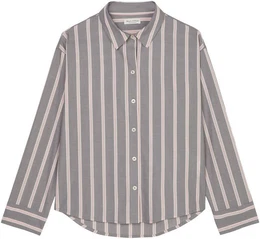 Langarmshirt mit Knpfen in Perlmutt-Optik