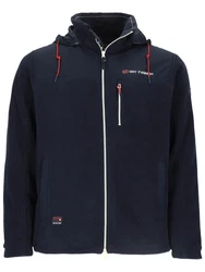 Dry Fashion Fleecejacke Jacke Tallin Dunkelblau/Blau