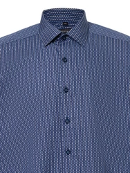 Finshley & Harding Businesshemd Dunkelblau/Hellblau/Blau