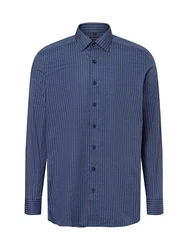 Finshley & Harding Businesshemd Dunkelblau/Hellblau/Blau