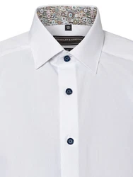 Finshley & Harding Businesshemd Weiß/Creme