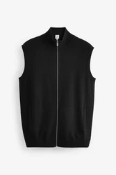 Next Strickweste (1-tlg) Schwarz