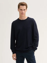 TOM TAILOR Strickpullover mit recyceltem Kaschmir 