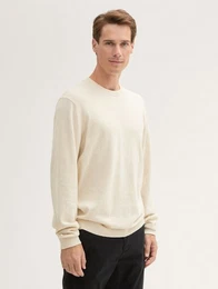 Strickpullover Strickpullover mit recyceltem Kaschmir