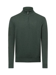 Andrew James Strickpullover Dunkelgrün/Grün
