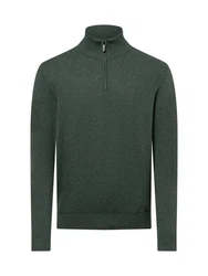 Andrew James Strickpullover Dunkelgrün/Grün