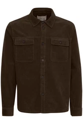 !Solid Langarmhemd SDNAM Dunkelbraun/Dunkelgrün/Khaki/Braun