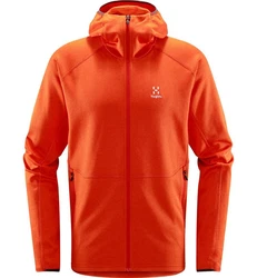 Haglöfs Fleecejacke Skuta Hood Orange/Rot