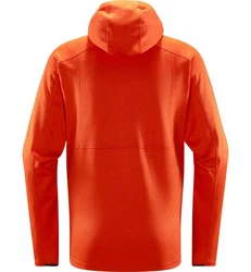 Haglöfs Fleecejacke Skuta Hood Orange/Rot