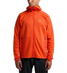 Haglöfs Fleecejacke Skuta Hood Orange/Rot