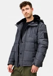 Indicode Winterjacke INBlaise Dunkelgrau/Grau