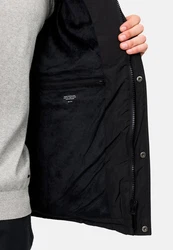 Indicode Winterjacke INBlaise Schwarz/Dunkelgrau/Grau/Orange