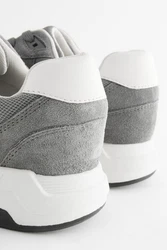 Next Laufschuh Sneaker Hellgrau/Grau/Dunkelgrau