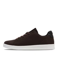 hummel COURT LINE WT Sneaker Dunkelbraun/Dunkelrot/Bordeaux/Schwarz