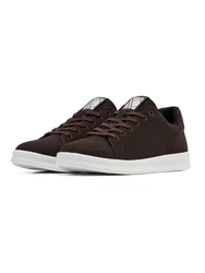 hummel COURT LINE WT Sneaker Dunkelbraun/Dunkelrot/Bordeaux/Schwarz