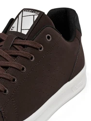 hummel COURT LINE WT Sneaker Dunkelbraun/Dunkelrot/Bordeaux/Schwarz