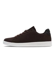 hummel COURT LINE WT Sneaker Dunkelbraun/Dunkelrot/Bordeaux/Schwarz
