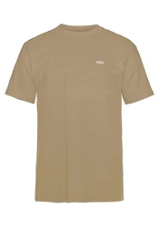 Vans T-Shirt MN Left Chest Logo Tee Khaki/Beige/Dunkelgrün