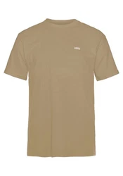 Vans T-Shirt MN Left Chest Logo Tee Khaki/Beige/Dunkelgrün