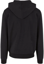 URBAN CLASSICS Herren Cozy Zip Hoody Schwarz/Dunkelgrau
