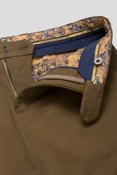 MEYER Chinos BONN Khaki/Dunkelgrün