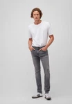 Mavi Röhrenjeans JAMES Slim Skinny Jeans Grau/Hellgrau/Creme/Weiß
