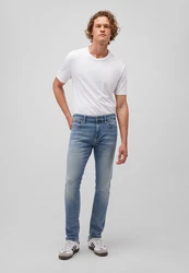 Mavi Röhrenjeans JAMES Slim Skinny Fit 5-Pocket Reißverschluss (7970) blau