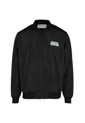 Cleptomanicx Bomberjacke Grave Gull schwarz