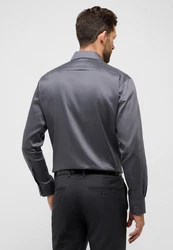 Eterna Langarmhemd MODERN FIT EASY IRON Dunkelblau/Dunkelgrau/Grau/Blau