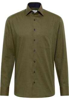 Eterna Hemd MODERN FIT NON IRON Dunkelgrün/Grün/Khaki Eterna Hemd MODERN FIT NON IRON Dunkelgrün/Grün/Khaki