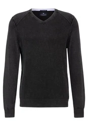 STREET ONE MEN 2-in-1 Pullover Dunkelgrau/Schwarz/Grau