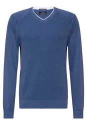 STREET ONE MEN 2-in-1 Pullover Blau/Dunkelblau