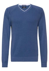 STREET ONE MEN 2-in-1 Pullover Blau/Dunkelblau