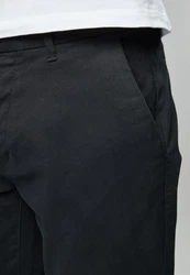 Next Chinohose Slim Fit Chinoshose (1) Dunkelblau/Schwarz