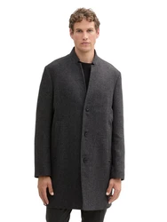 TOM TAILOR Mantel Dunkelgrau/Dunkelblau/Grau/Schwarz