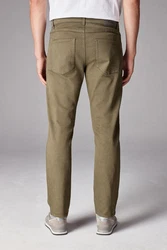 Next Slim-fit-Jeans Stretch Khaki/Dunkelgrün