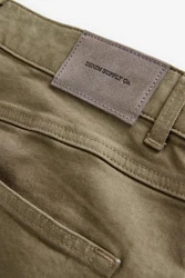 Next Slim-fit-Jeans Stretch Khaki/Dunkelgrün