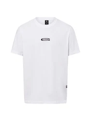 G-STAR T-Shirt dunkelbraun/grn/feuerrot/wei