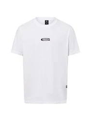 G-STAR T-Shirt dunkelbraun/grn/feuerrot/wei