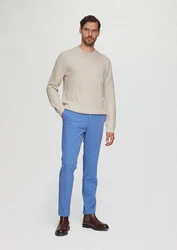 s.Oliver BLACK LABEL Strickpullover  aus Wollmix mit Zopfmuster Khaki/Beige