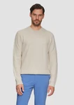 s.Oliver BLACK LABEL Strickpullover  aus Wollmix mit Zopfmuster Khaki/Beige