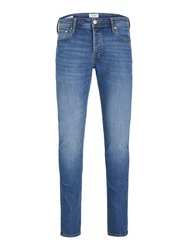 Jack & Jones Slim-fit-Jeans JJIGLENN JJORIGINAL SQ Blau/Hellblau