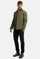 Indicode Winterjacke INAldos Dunkelgrün/Khaki