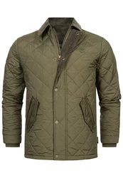Indicode Winterjacke INAldos Dunkelgrün/Khaki