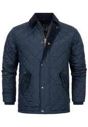 Indicode Winterjacke INAldos Dunkelblau/Blau/Hellblau