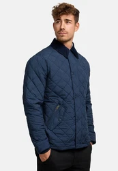 Indicode Winterjacke INAldos Dunkelblau/Blau/Hellblau