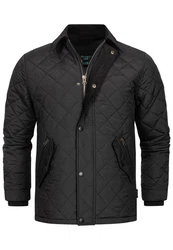 Indicode Winterjacke INAldos Schwarz/Dunkelgrün/Grau/Dunkelgrau