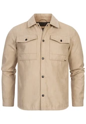 Indicode Langarmhemd INFinny Beige/Khaki/Braun