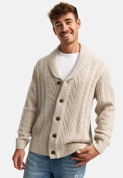 Indicode Sweatjacke INIlterly Beige/Khaki/Grau/Braun